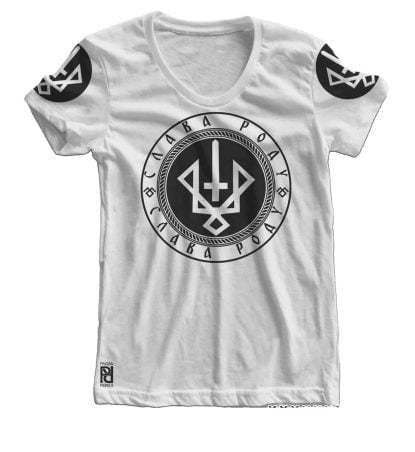 Alternative view of Ruevit Руевит God Of War Warrior Slava Rodu Women T-shirt