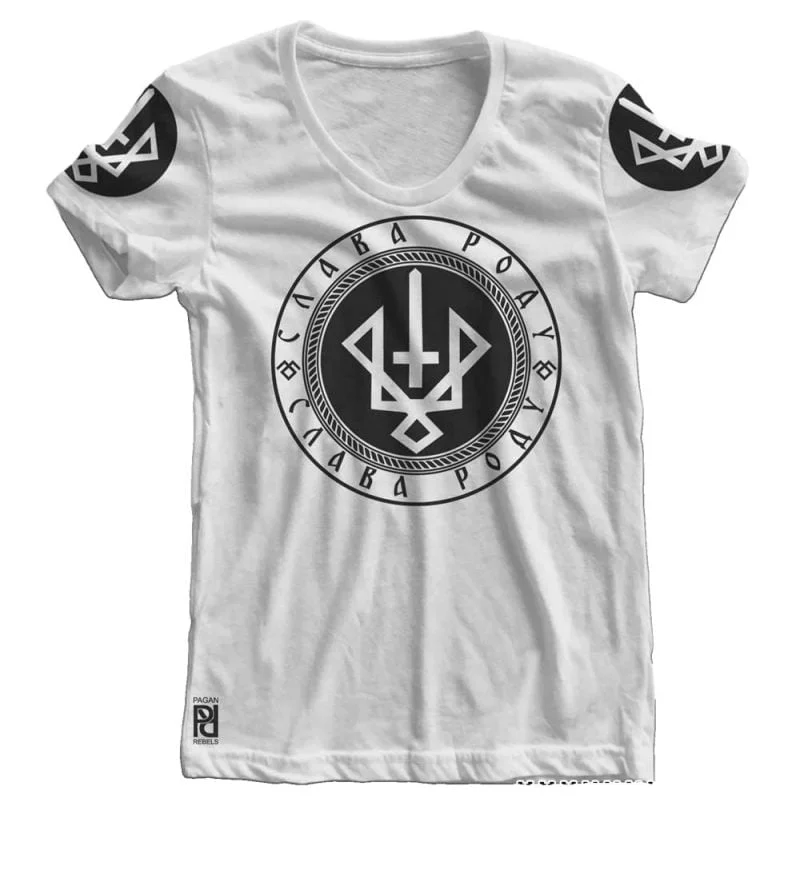 Ruevit Руевит God Of War Warrior Slava Rodu Women T-shirt - Image 2