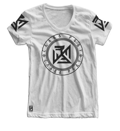 Alternative view of Semargl Семаргл Slavic God Of Fire Slava Rodu Women T-shirt