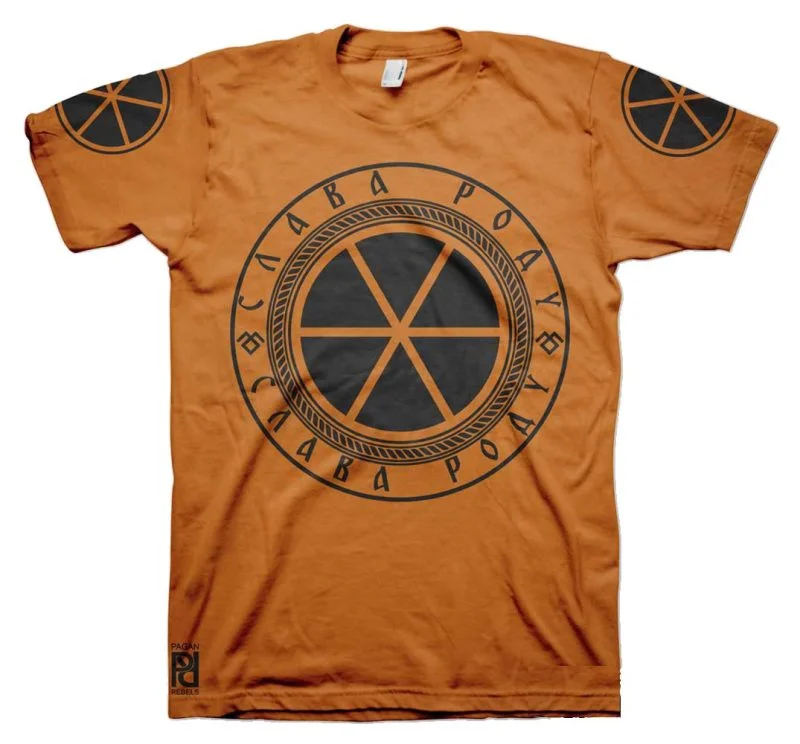 Svetovid Святовит Slavic Four-Headed God Of War Slava Rodu T-Shirt - Image 16