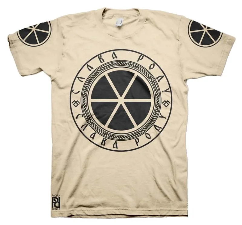 Svetovid Святовит Slavic Four-Headed God Of War Slava Rodu T-Shirt - Image 18