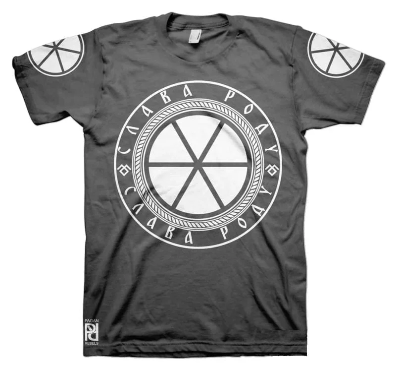 Svetovid Святовит Slavic Four-Headed God Of War Slava Rodu T-Shirt - Image 10