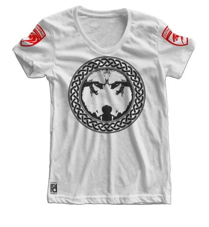 Alternative view of Ulfhednar Úlfhéðnar Wolf Elite Warriors Viking Ragnarok Women T-shirt