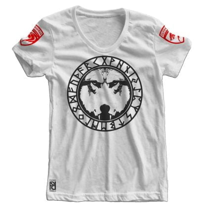 Alternative view of Ulfhednar Rune Wolf Elite Warriors Viking Ragnarok Women T-shirt