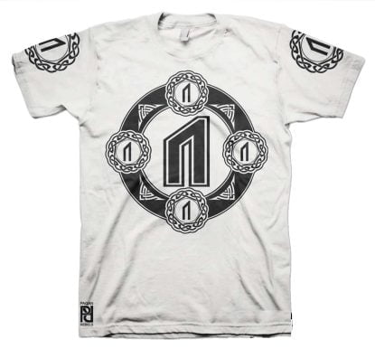 Alternative view of Uruz Viking Magic Rune Of Endurance Valkyrie T-Shirt
