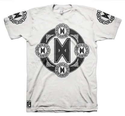 Alternative view of Dagaz Viking Magic Rune Of Breakthrough Awakening Valkyrie T-Shirt