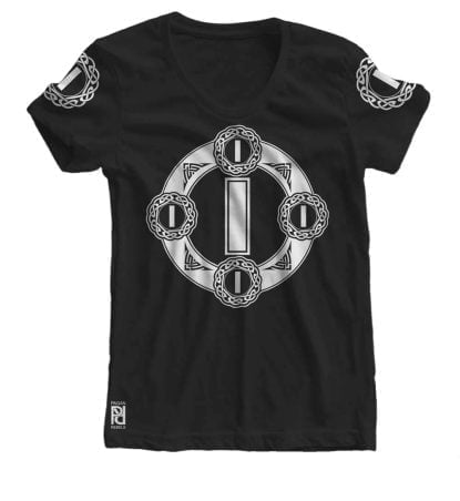 Isa Viking Magic Rune Of Concentration Valkyrie Women T-shirt