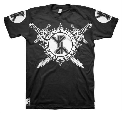 Wendehorn Life and Death Volkisch Viking Valhalla T-Shirt