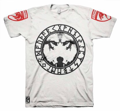 Alternative view of Ulfhednar Rune Wolf Elite Warriors Viking Ragnarok T-Shirt