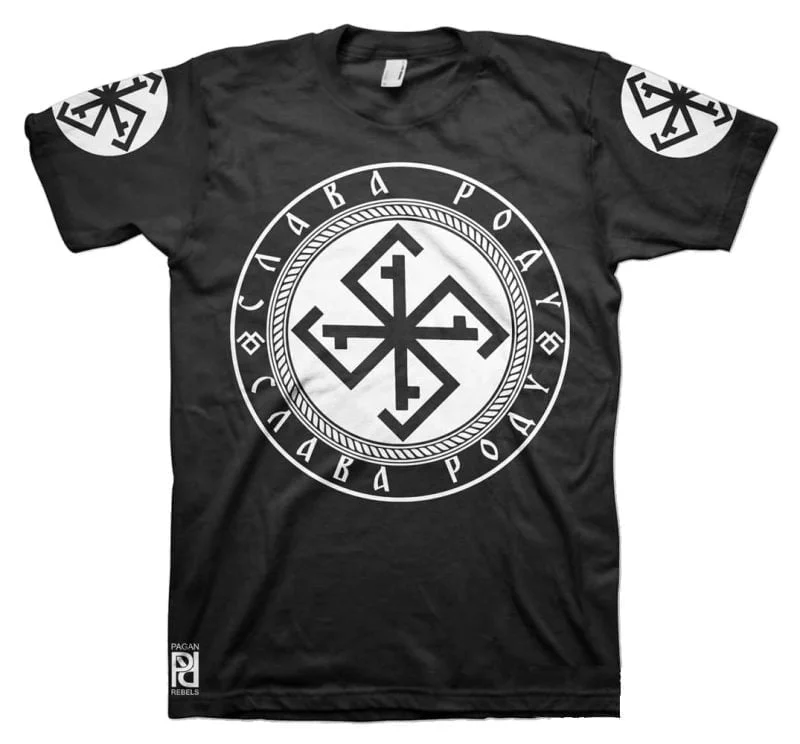 Сварга Svarga Celestial Way Symbol Slava Rodu T-Shirt