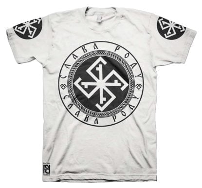 Alternative view of Сварга Svarga Celestial Way Symbol Slava Rodu T-Shirt
