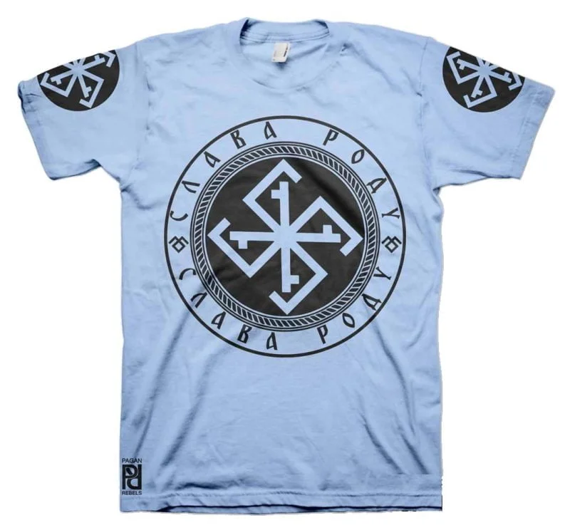 Сварга Svarga Celestial Way Symbol Slava Rodu T-Shirt - Image 13