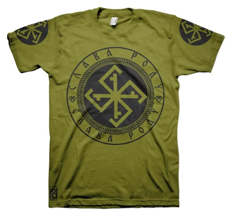 Сварга Svarga Celestial Way Symbol Slava Rodu T-Shirt - Image 20