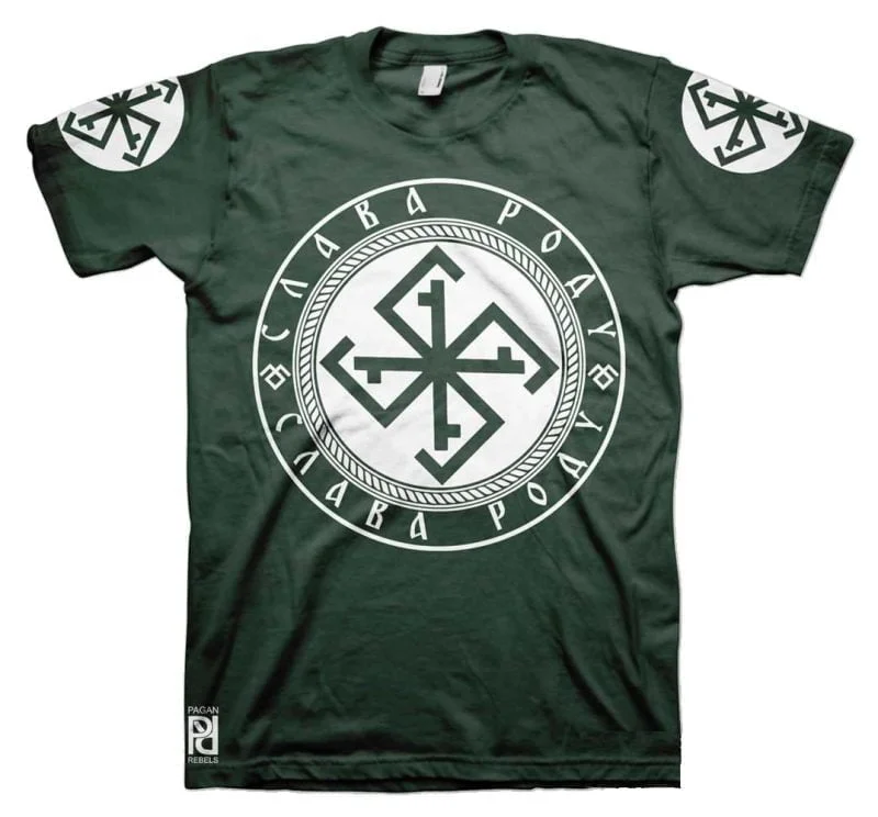 Сварга Svarga Celestial Way Symbol Slava Rodu T-Shirt - Image 8