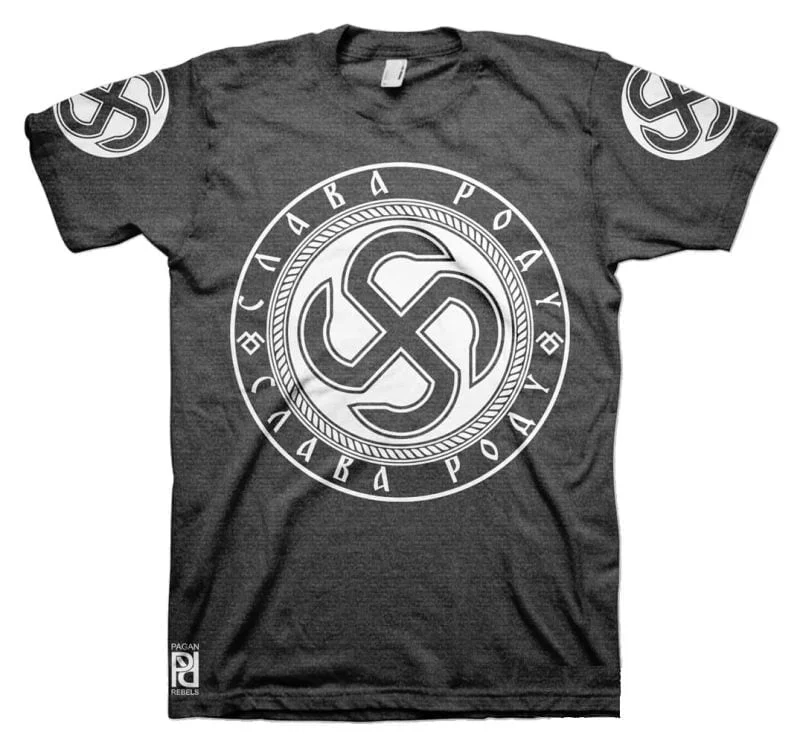 Яровик Yarovik Protector Of Wealth Symbol Slava Rodu T-Shirt - Image 11