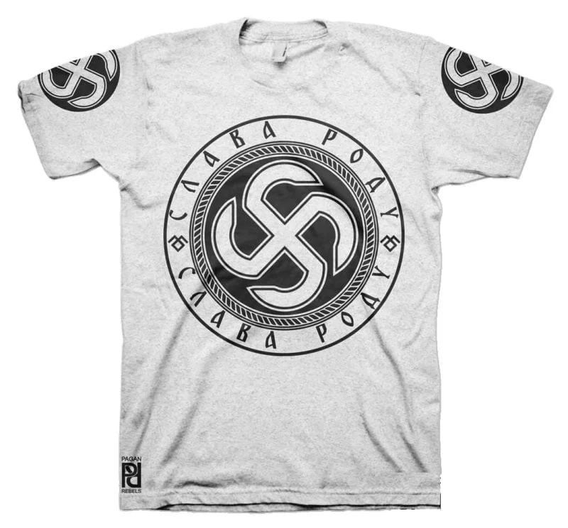 Яровик Yarovik Protector Of Wealth Symbol Slava Rodu T-Shirt - Image 12
