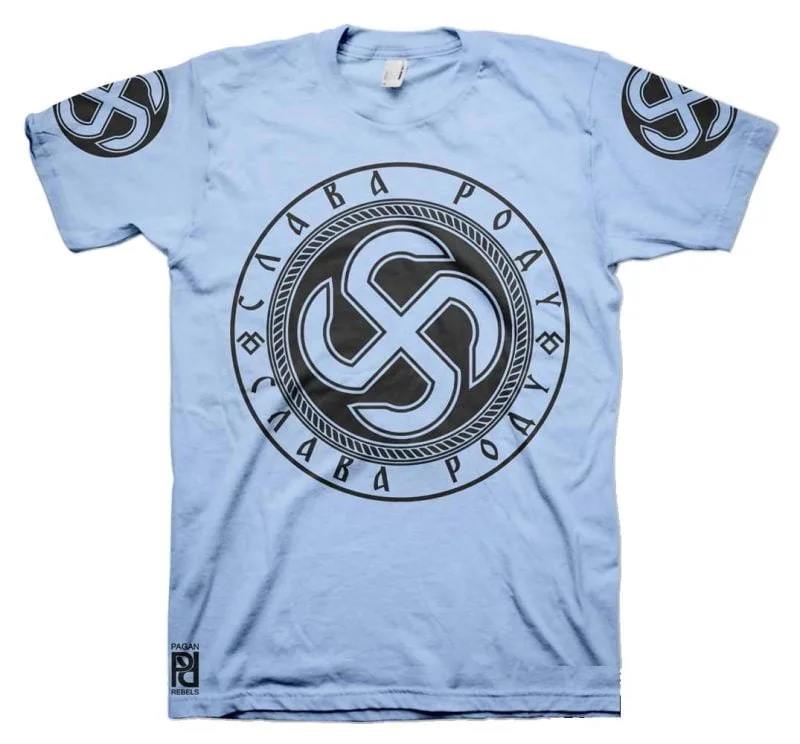 Яровик Yarovik Protector Of Wealth Symbol Slava Rodu T-Shirt - Image 13