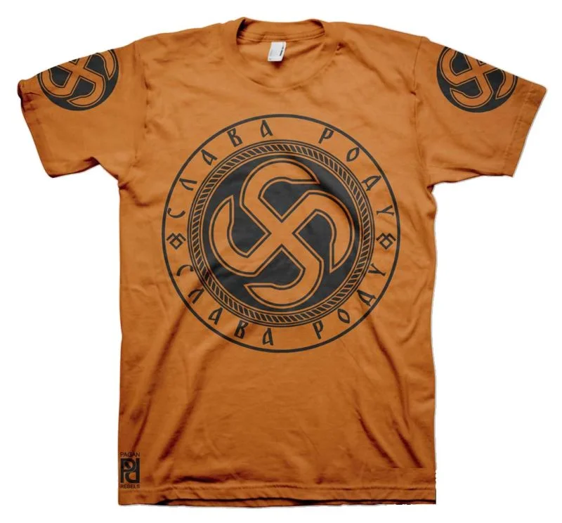 Яровик Yarovik Protector Of Wealth Symbol Slava Rodu T-Shirt - Image 16
