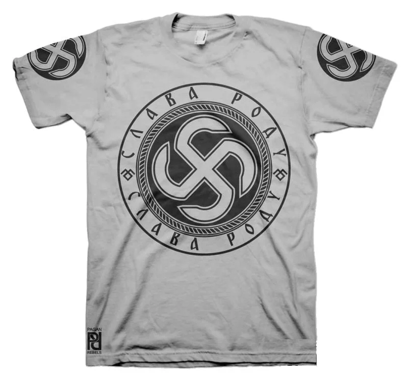 Яровик Yarovik Protector Of Wealth Symbol Slava Rodu T-Shirt - Image 17