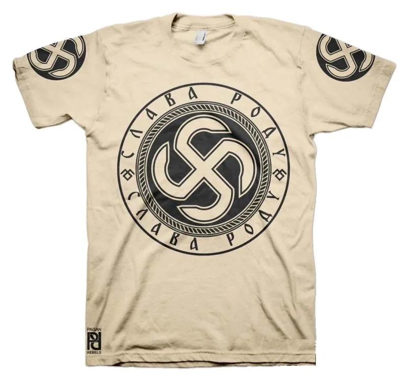 Яровик Yarovik Protector Of Wealth Symbol Slava Rodu T-Shirt - Image 18