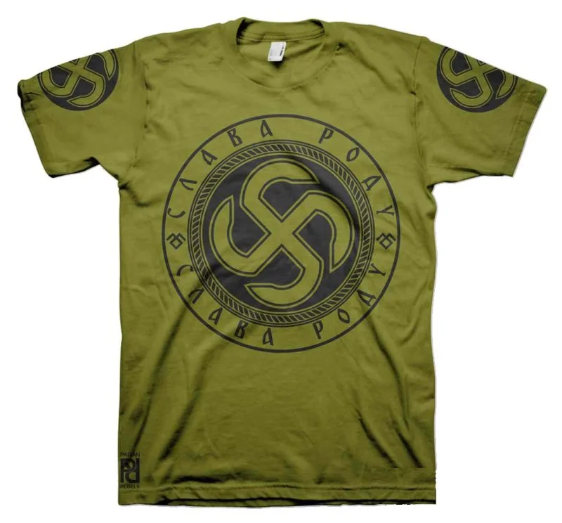 Яровик Yarovik Protector Of Wealth Symbol Slava Rodu T-Shirt - Image 20