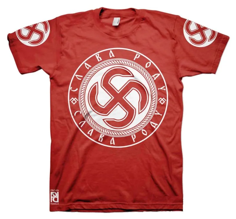 Яровик Yarovik Protector Of Wealth Symbol Slava Rodu T-Shirt - Image 6