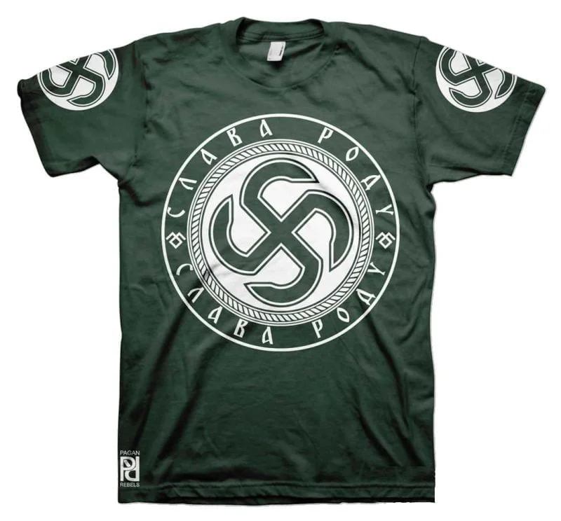 Яровик Yarovik Protector Of Wealth Symbol Slava Rodu T-Shirt - Image 8