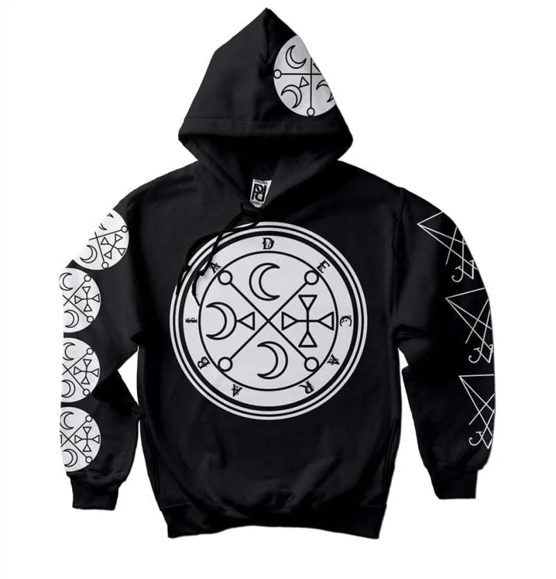 Decarabia Ars Goetia Demon Seal Hell Pentagram Occult  Hoodie