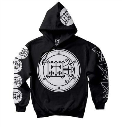Orobas Ars Goetia Demon Seal Hell Pentagram Occult Hoodie