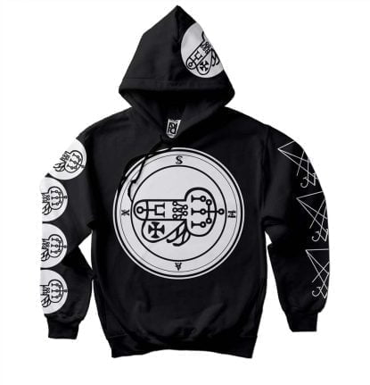 Shax Ars Goetia Demon Seal Hell Pentagram Occult  Hoodie