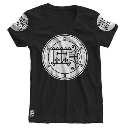 Orobas Ars Goetia Demon Seal Hell Pentagram Occult Women T-shirt