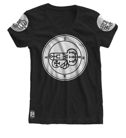 Shax Ars Goetia Demon Seal Hell Pentagram Occult Women T-shirt