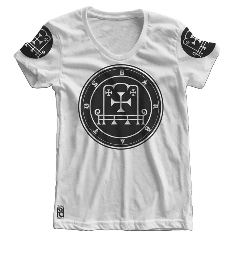 Barbatos Ars Goetia Demon Seal Hell Pentagram Occult Women T-shirt - Image 2