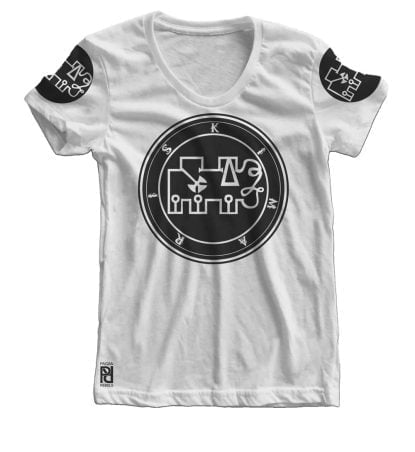 Alternative view of Kimaris Ars Goetia Demon Seal Hell Pentagram Occult Women T-shirt