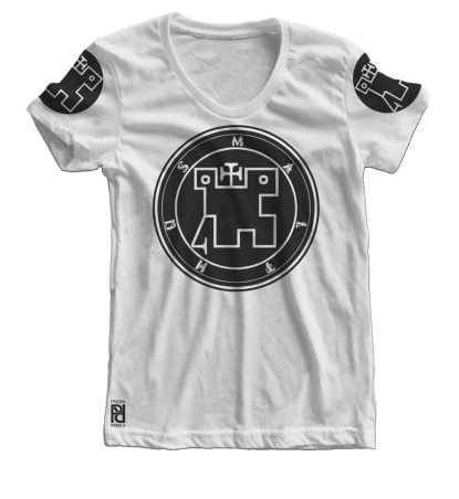 Alternative view of Malthus Ars Goetia Demon Seal Hell Pentagram Occult Women T-shirt