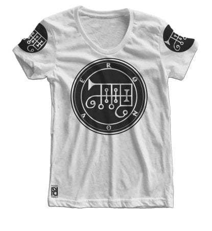 Alternative view of Ronové Ars Goetia Demon Seal Hell Pentagram Occult  Women T-shirt
