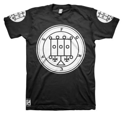 Furcas Ars Goetia Demon Seal Hell Pentagram Occult T-Shirt
