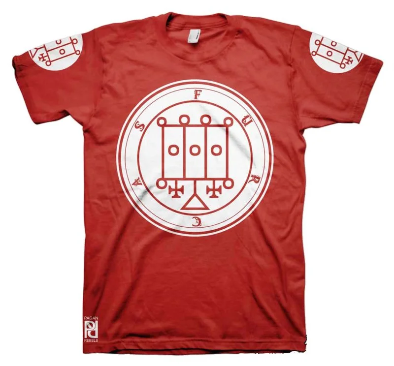 Furcas Ars Goetia Demon Seal Hell Pentagram Occult T-Shirt - Image 6