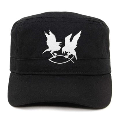 Huginn and Muninn Army Military Cadet Style Cotton Cap
