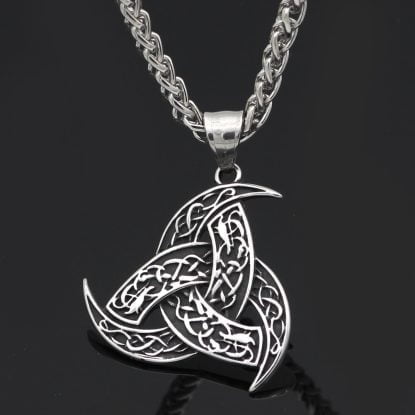 Odin's Horns Viking Nordic Stainless Steel Thor Necklace
